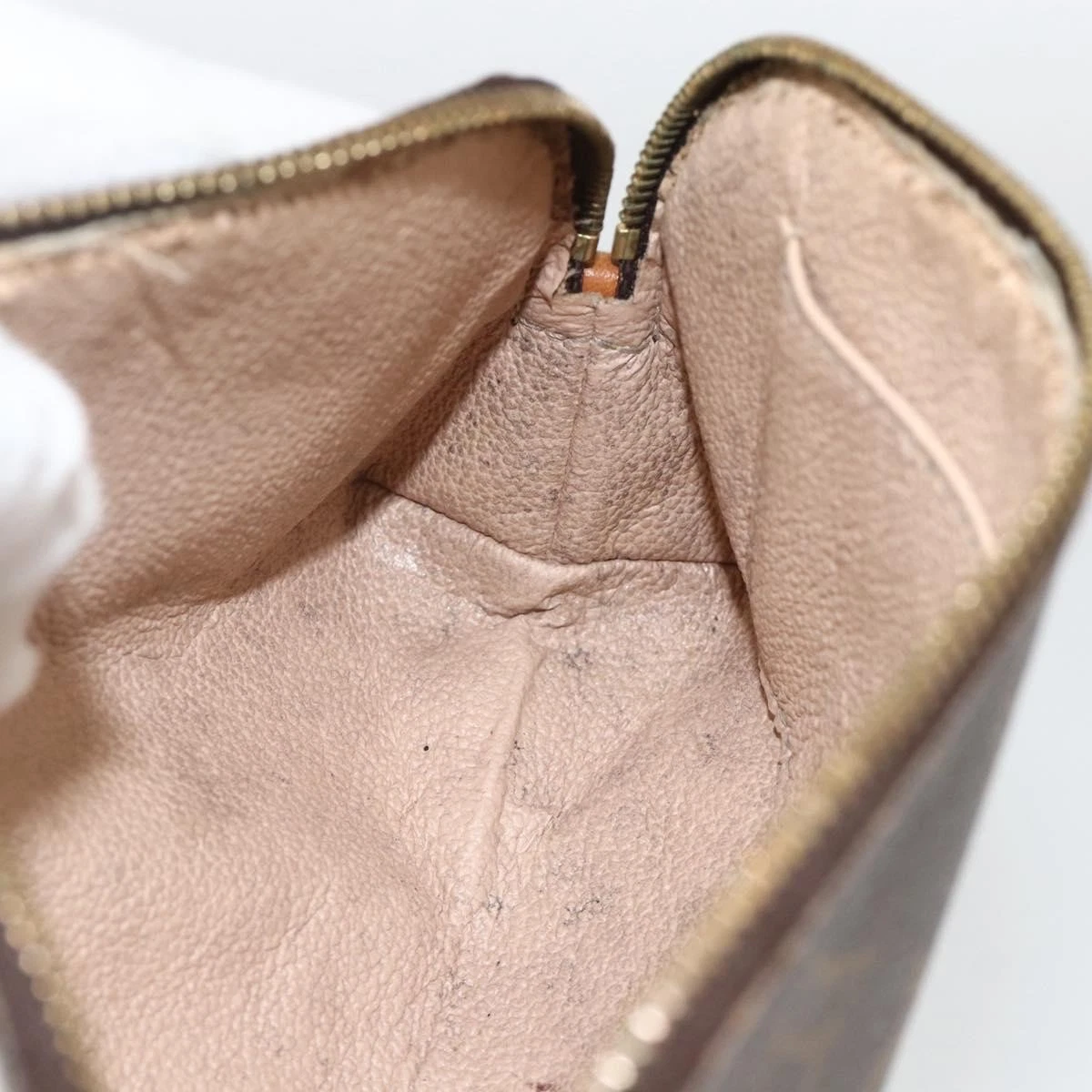 LOUIS VUITTON Monogram Pochette Cosmetic PM Pouch M43998 LV Auth BAZ755