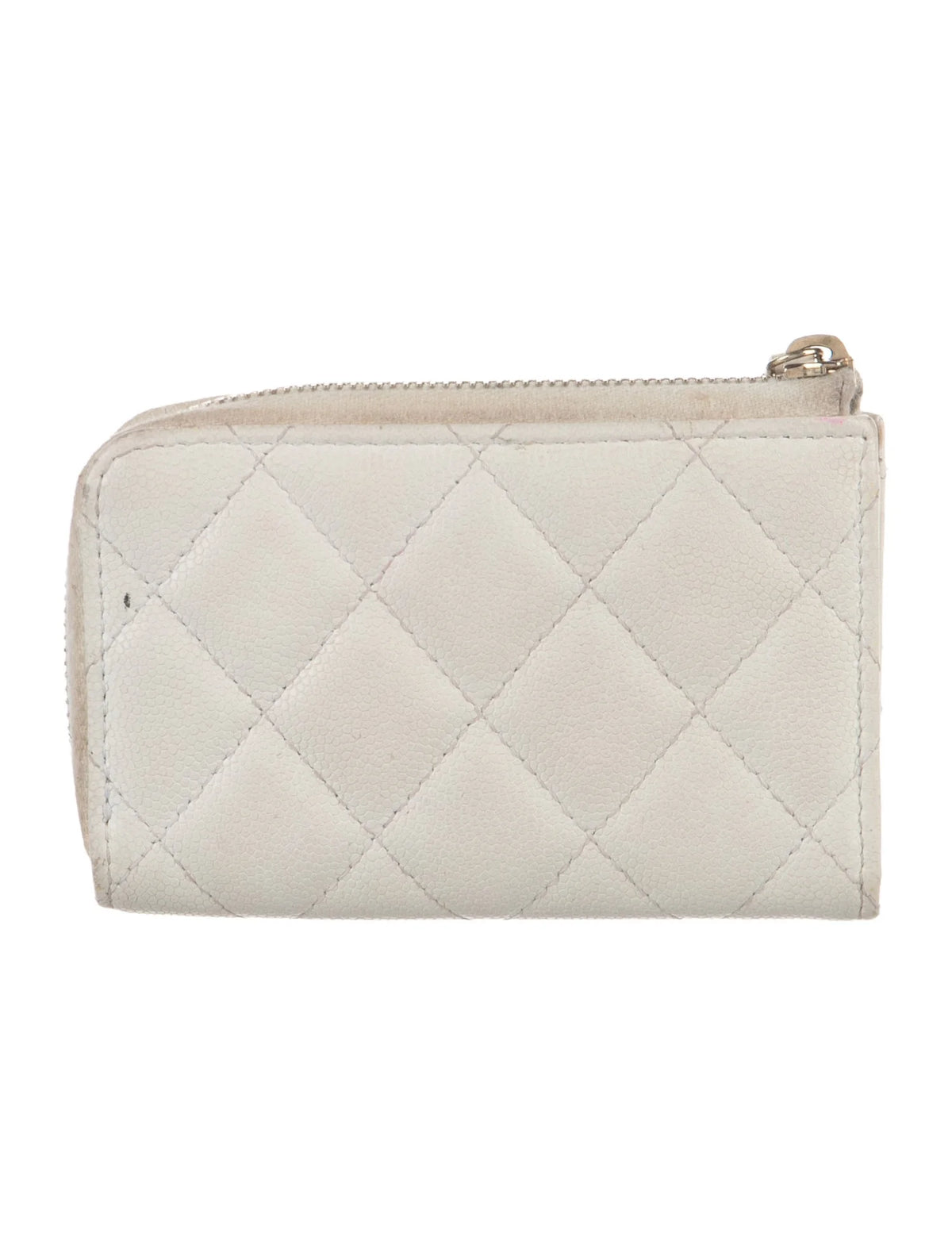 $700 Chanel CC Zip Around Coin Pouch