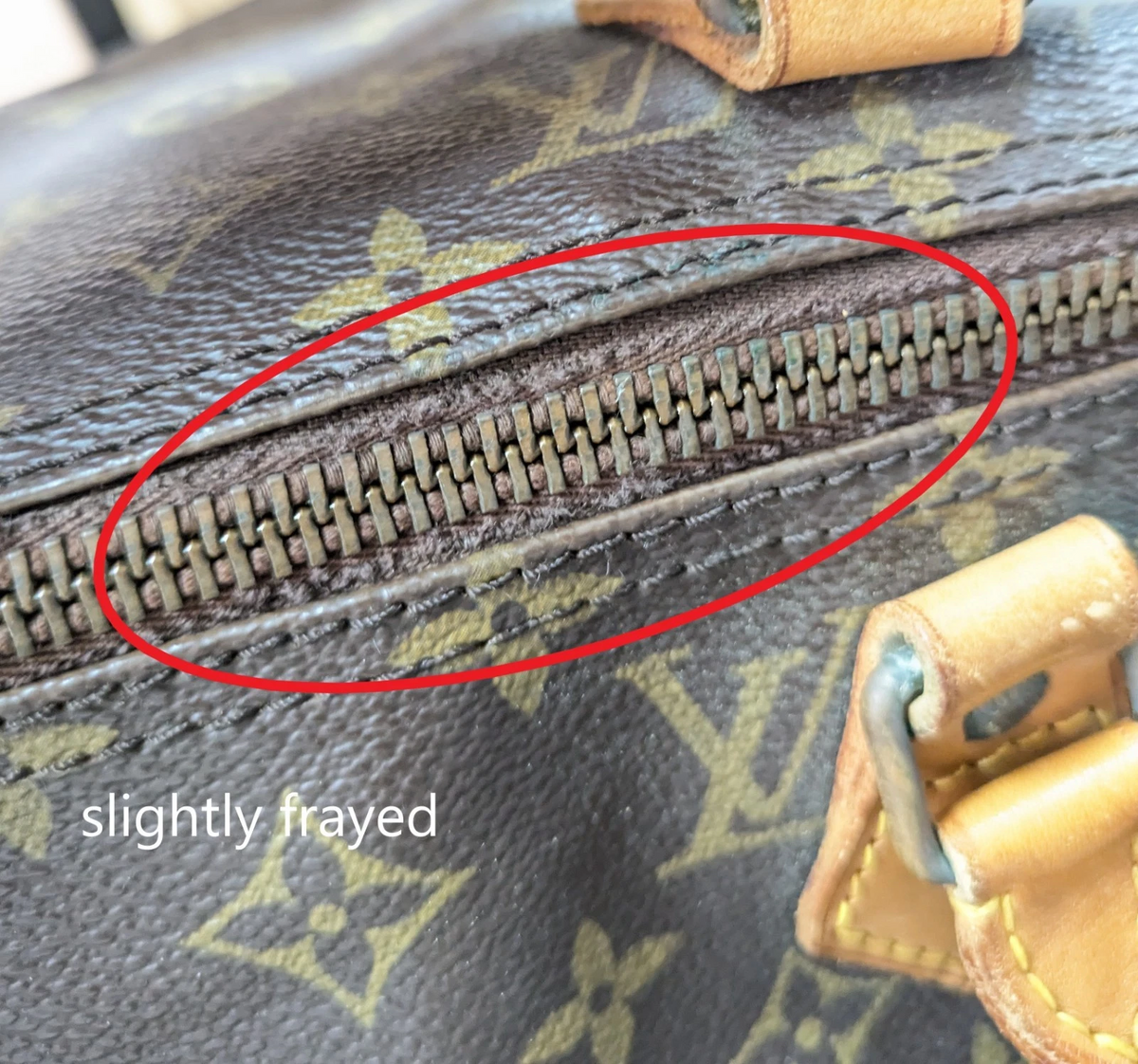 $1,550 1997 Louis Vuitton Monogram Speedy 40 SP0977