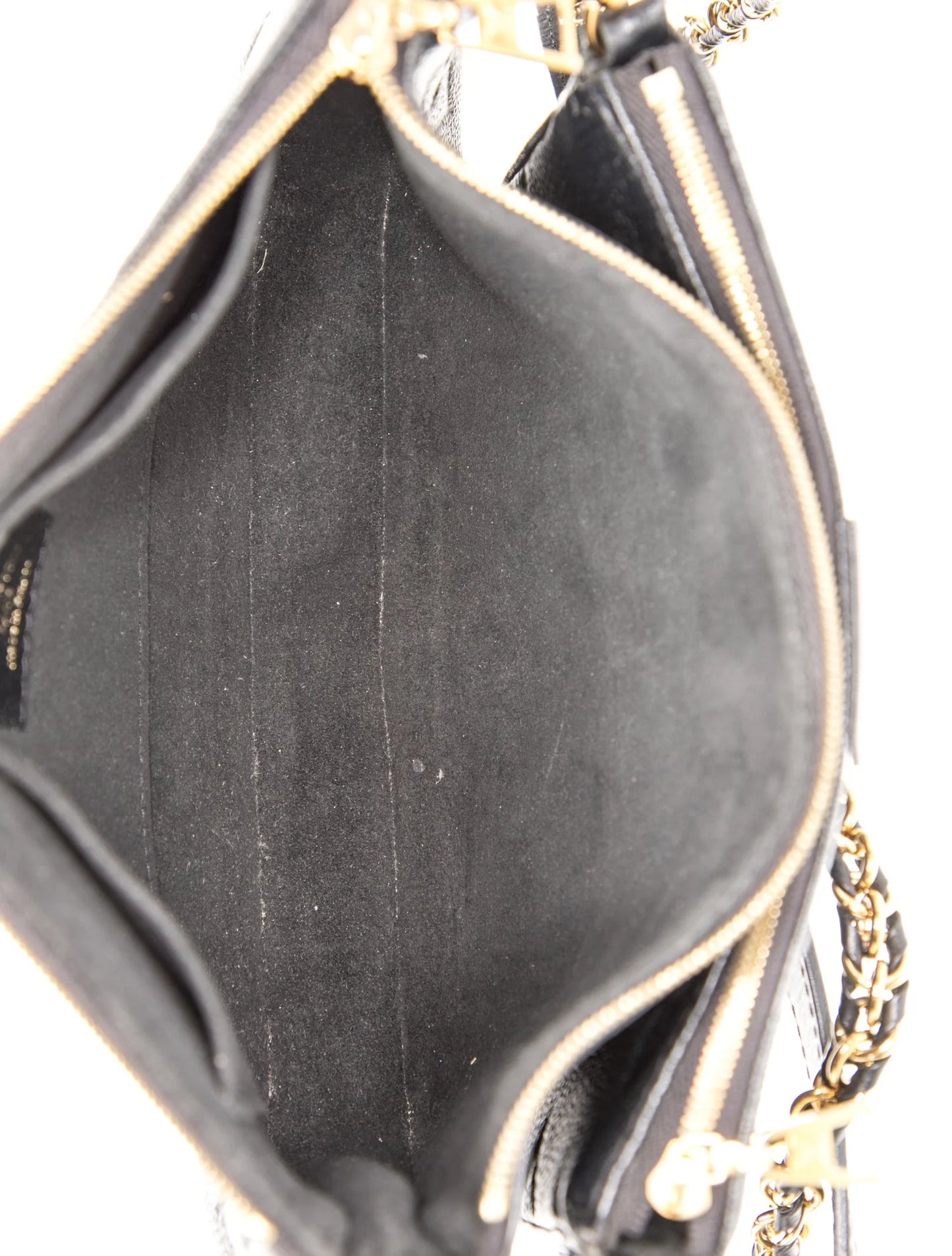 $3200 Louis Vuitton Empreinte Monogram Giant Multi Pochette Accessories Black
