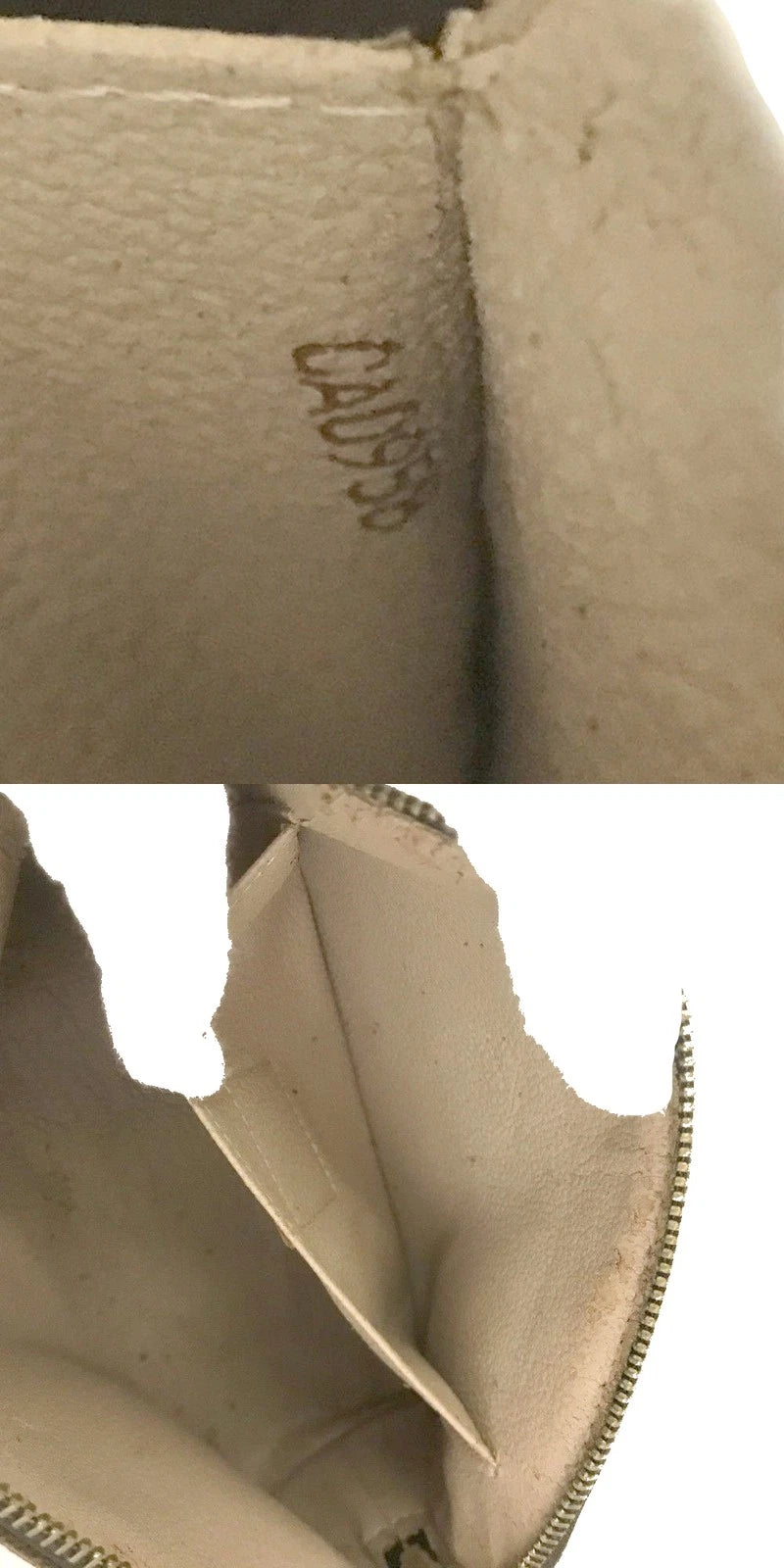 Louis Vuitton Monogram Pochette Cosmetics Pouch Brown CA0958