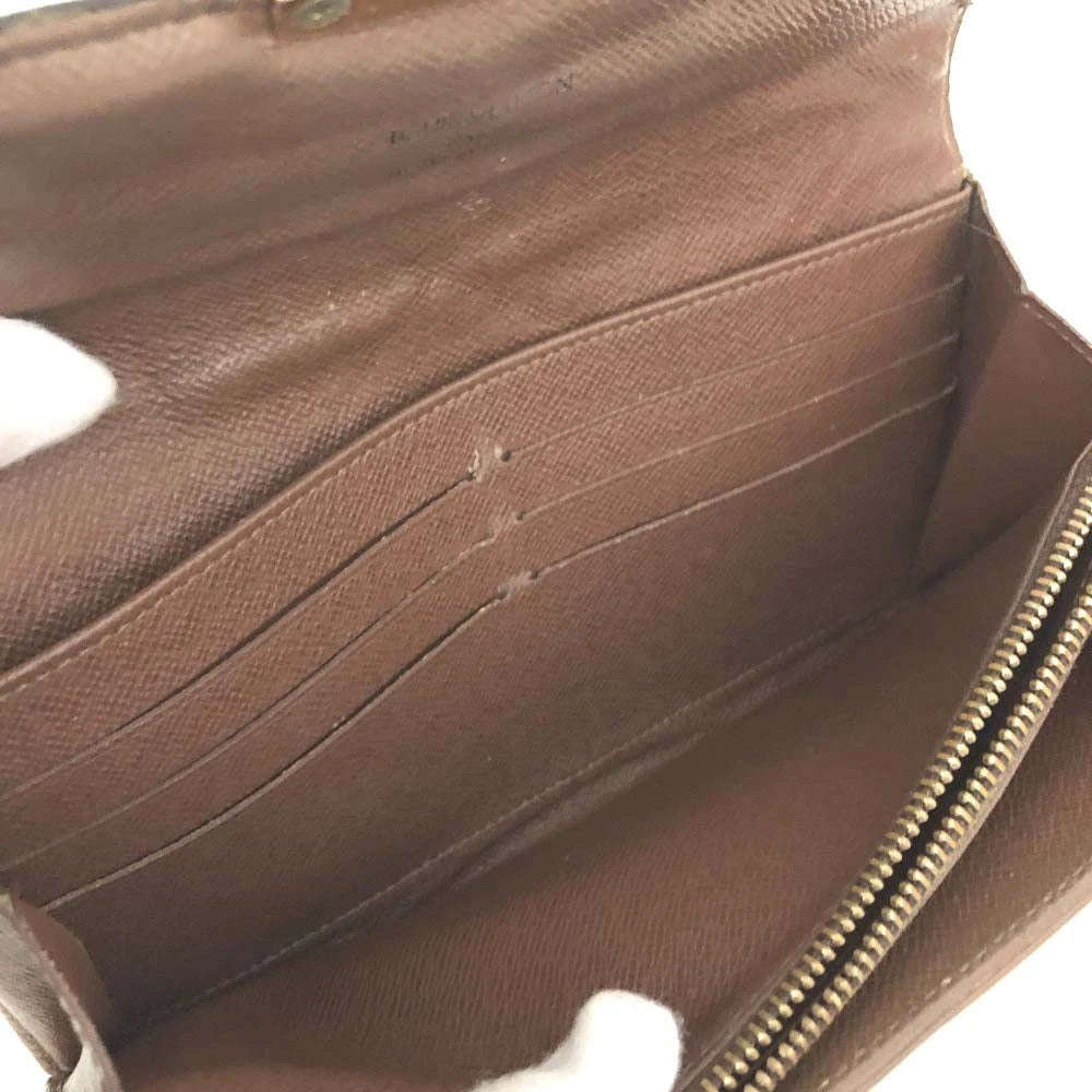 $1100 2008 Louis Vuitton Monogram Etoile Porte Feuille Sarah Long Bifold Wallet SP4028