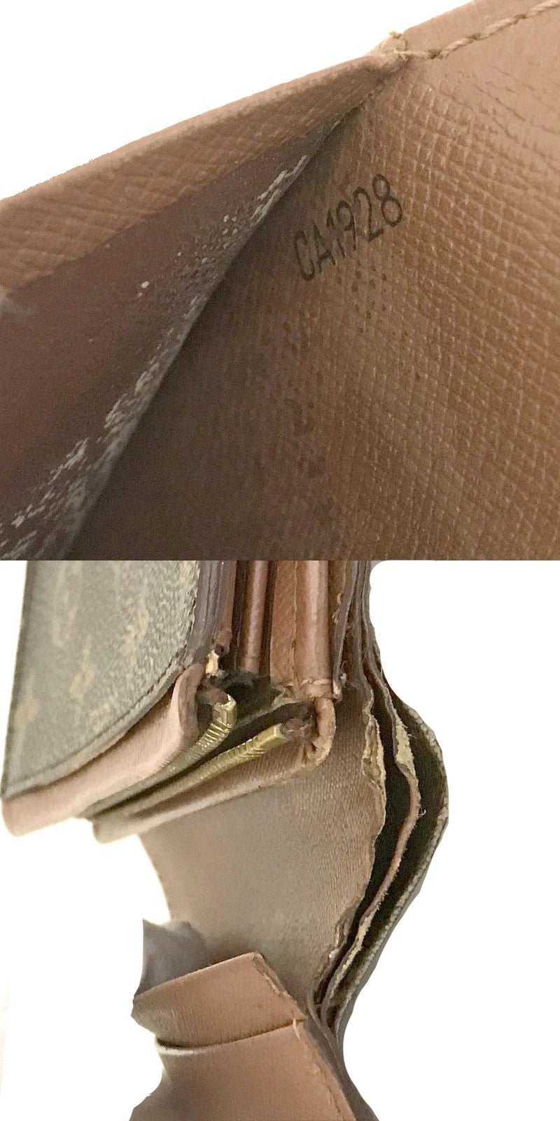 Louis Vuitton Monogram Porte Monnaie Billets Tresor Bifold Wallet CA1928