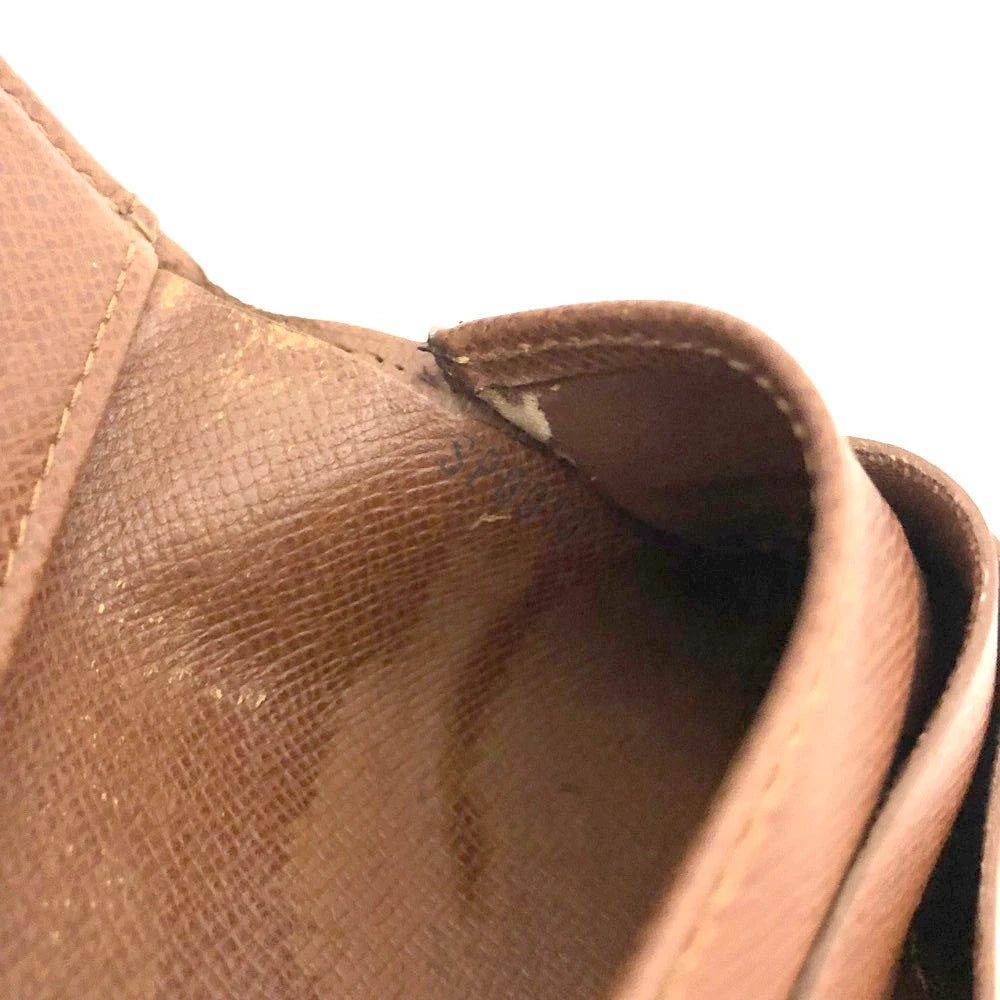 Louis Vuitton Monogram Portefeiulle Elise Trifold Wallet Brown SP0010