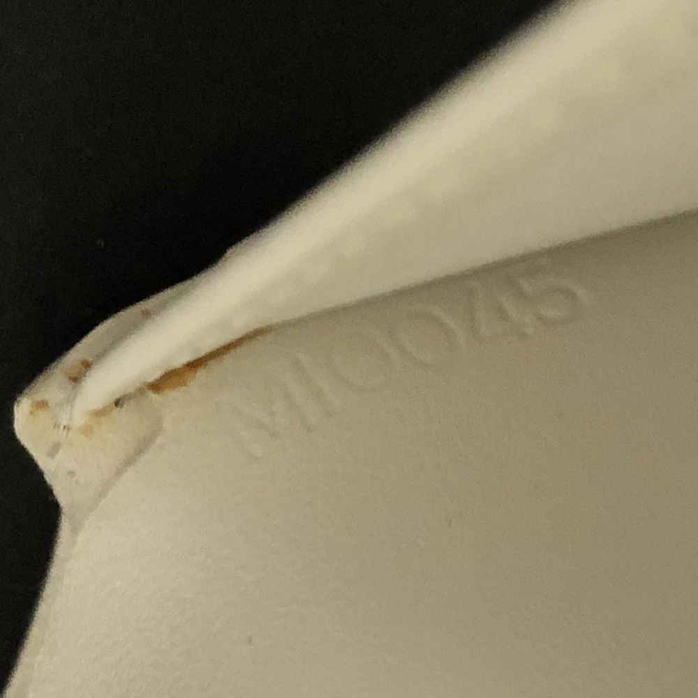 $935 2005 Louis Vuitton Monogram Vernis French Purse Wallet Beige MI0045