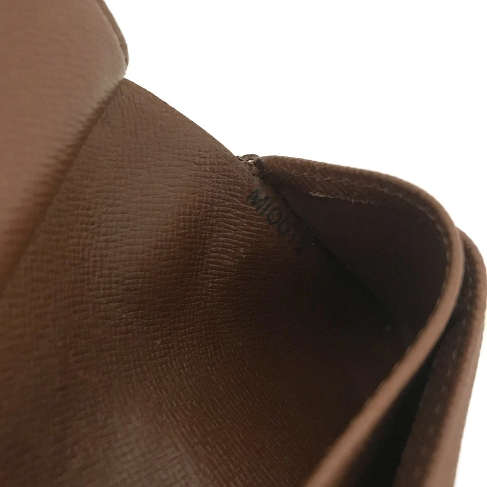$560 Louis Vuitton Monogram Porte Monnaie Billets Viennois Bifold Wallet MI0012