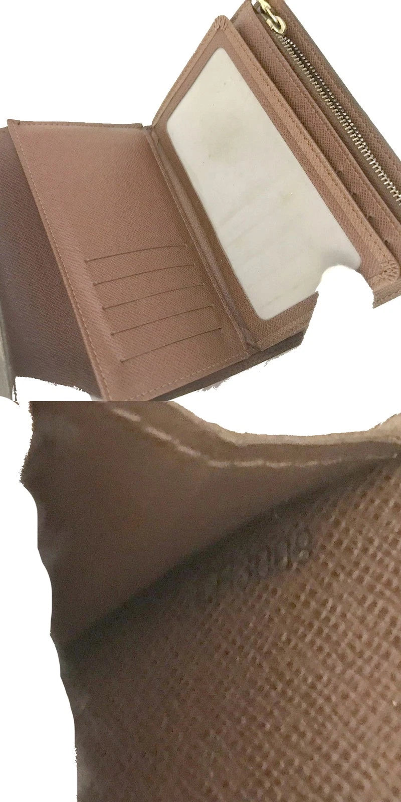 $825 2009 Louis Vuitton Monogram Alexandra Trifold Wallet CA3009