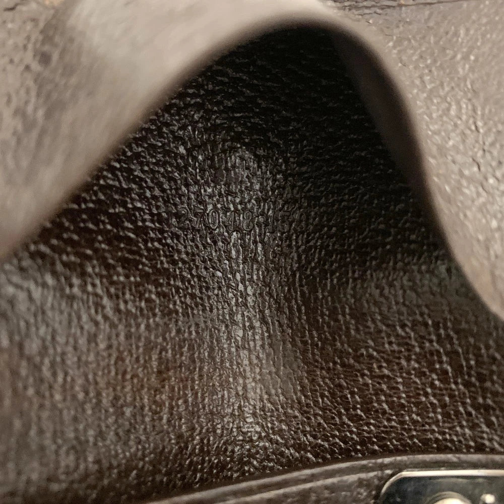 GUCCI GG Logo Canvas 6 Ring Key Case