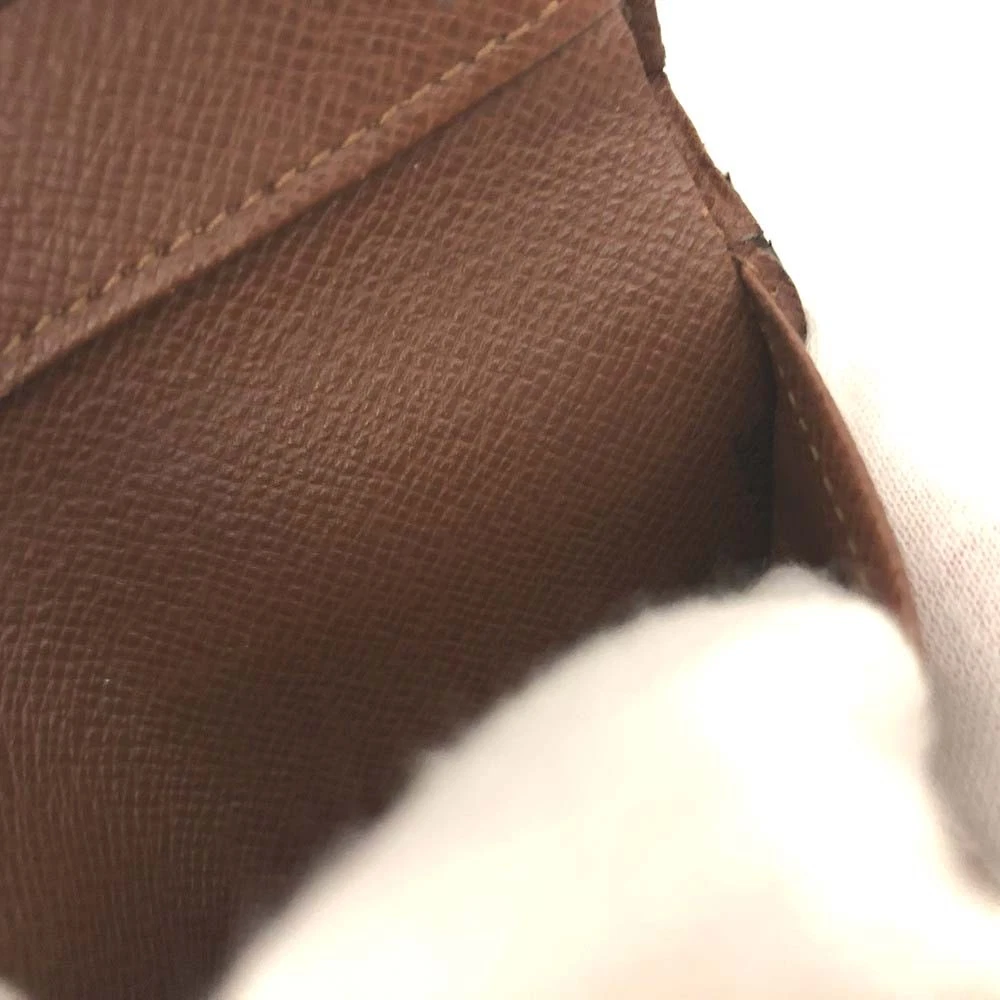 Louis Vuitton Monogram Portefeiulle Elise Trifold Wallet Brown SD0031