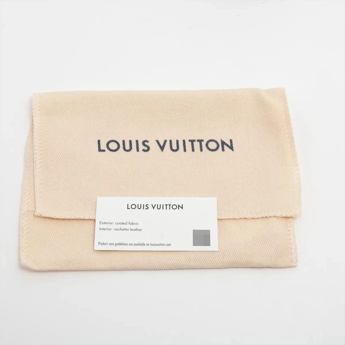 Louis Vuitton Monogram Porto Cartolecto Verso M69431 Black × Brown Coin Purse Th