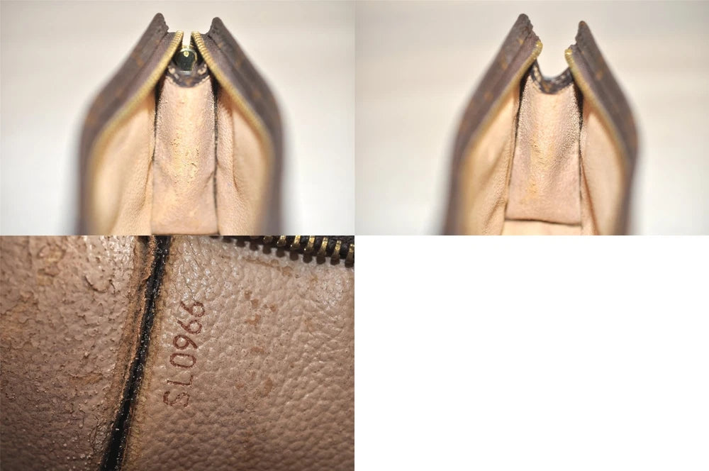 Louis Vuitton Monogram Poche Toilette 15 M47546 Cosmetics Pouch SL0966