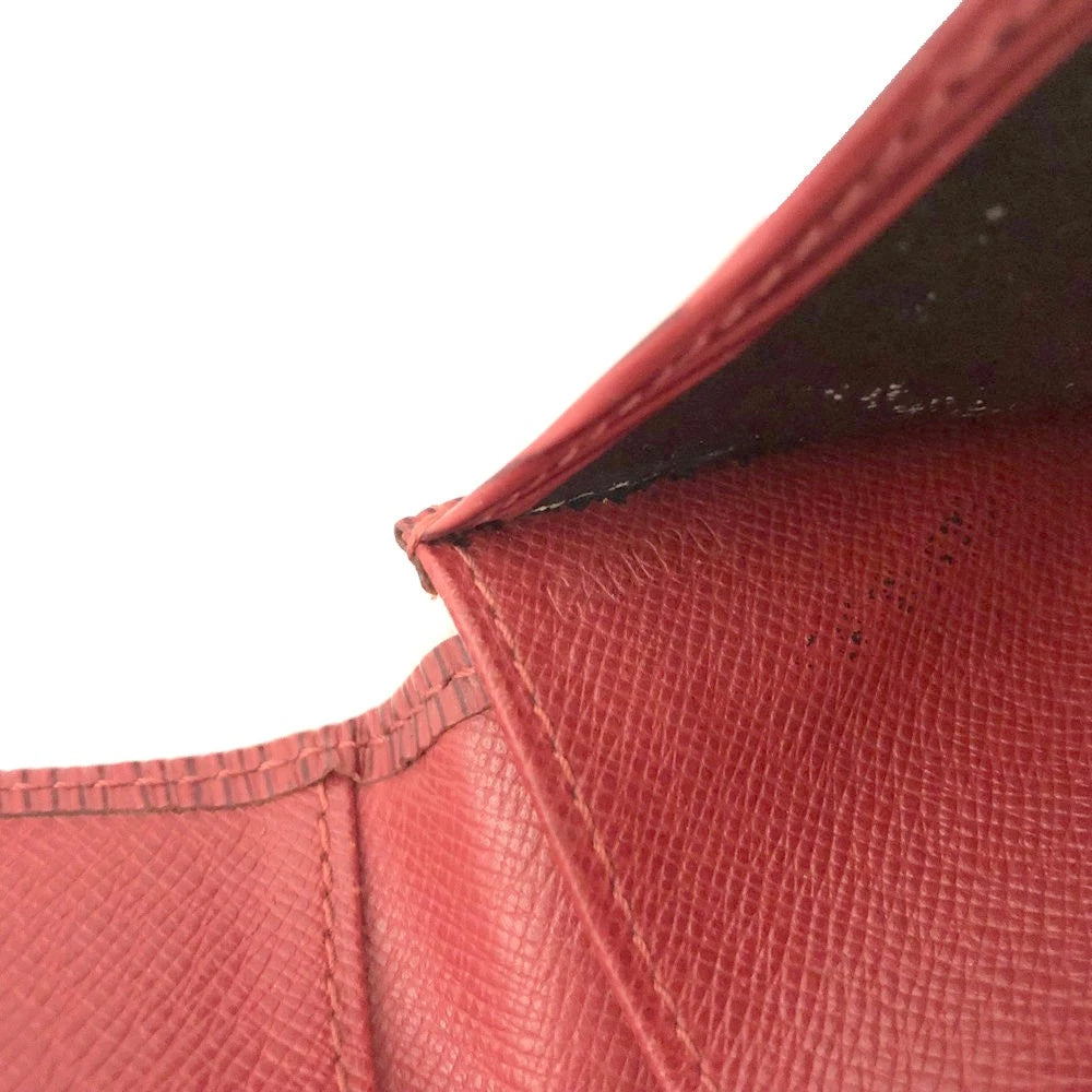 Louis Vuitton Epi Porte Mannaie Simple Leather Coin Purse Wallet CA0020