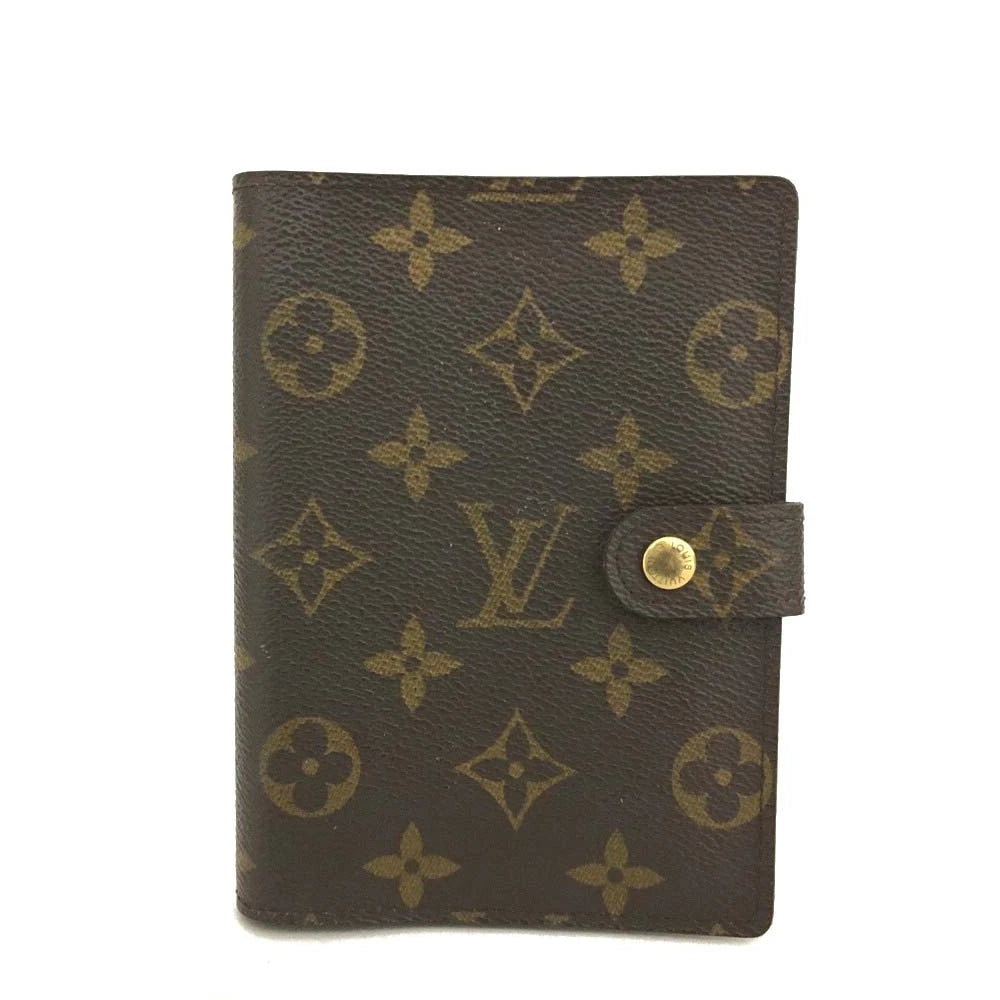 Louis Vuitton Monogram Agenda PM Notebook Cover Brown CA0969