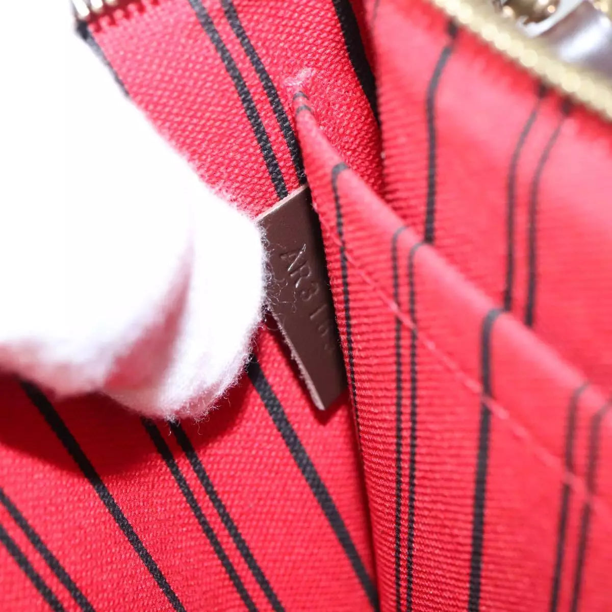 Louis Vuitton Damier Ebene Neverfull MM GM Pochette AR3165