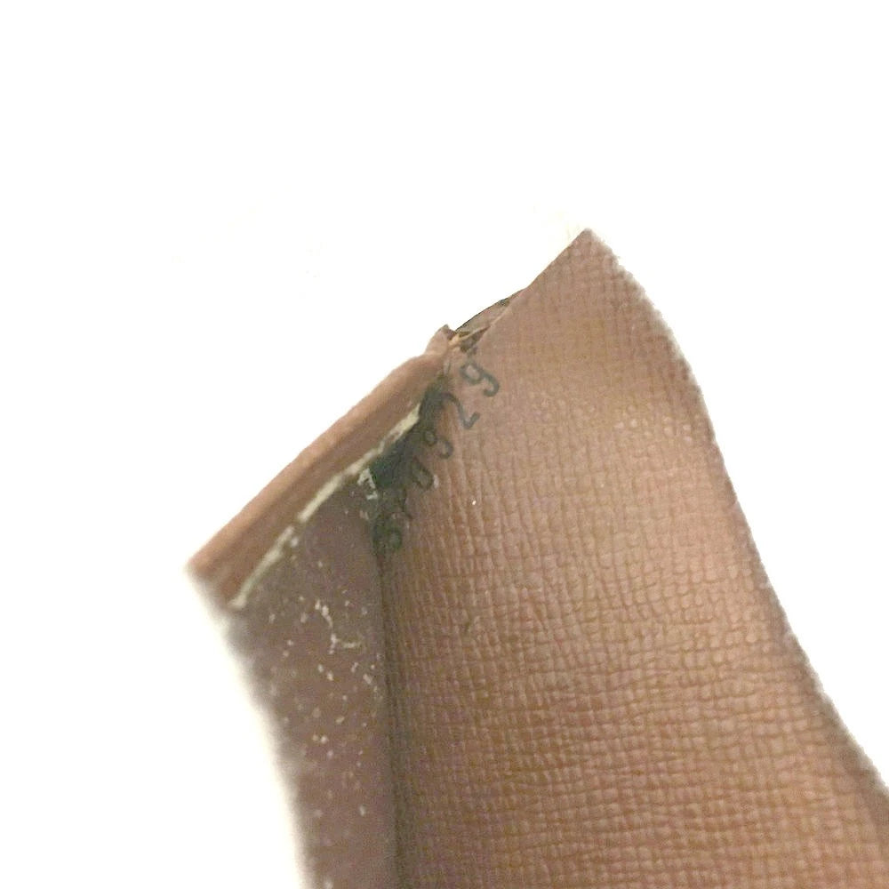 Louis Vuitton Monogram Porte Tresor Etui Papiers Trifold Wallet Brown SP0929