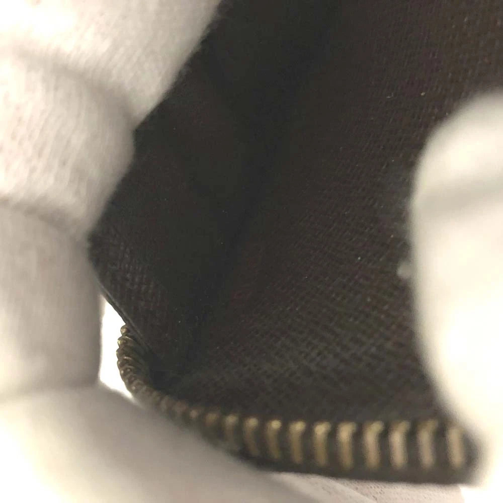 $915 Louis Vuitton Damier Zippy Zip Around Long Wallet Purse Brown CA5101