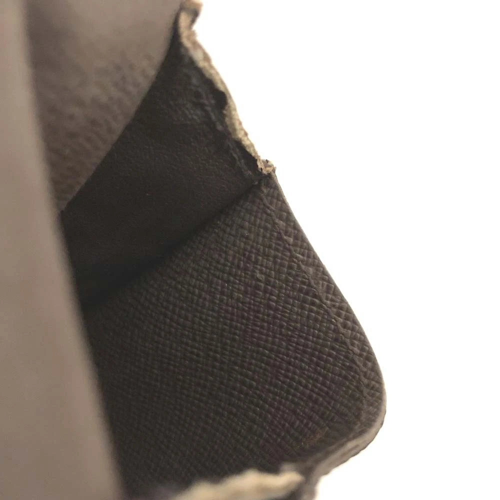 Louis Vuitton Damier Cigarette Tobacco Case Brown CT0182