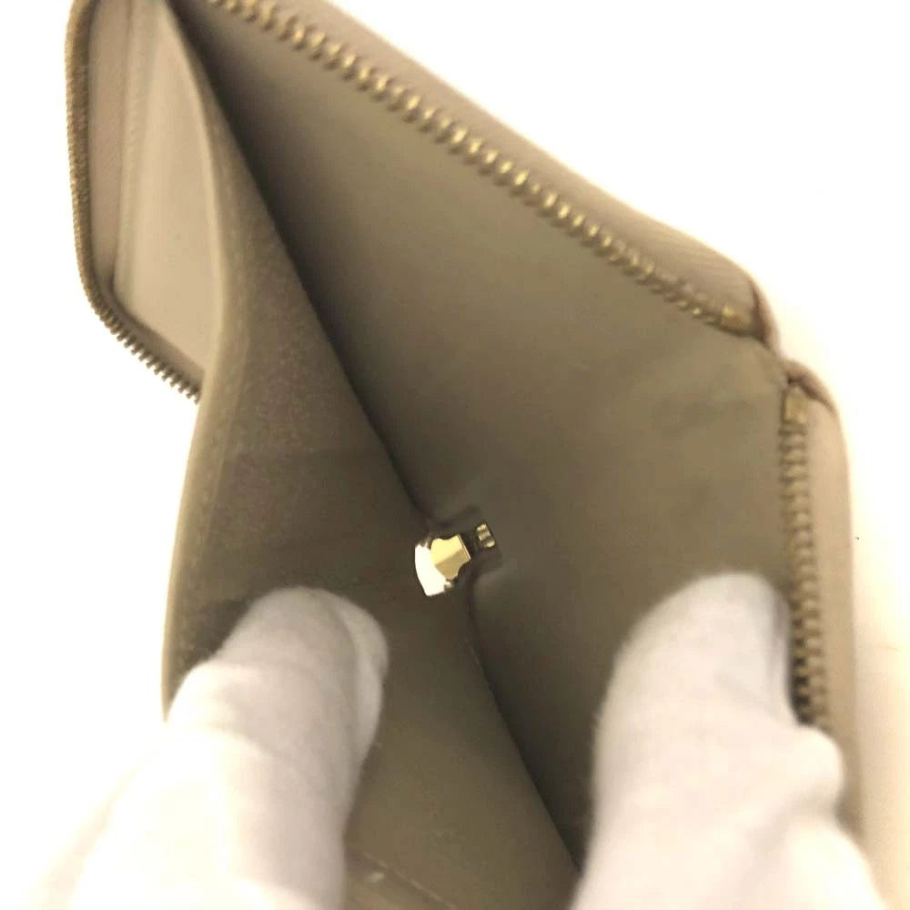 $490 Louis Vuitton Monogram Vernis Patent Leather Broom Zip Around Wallet BJ0959