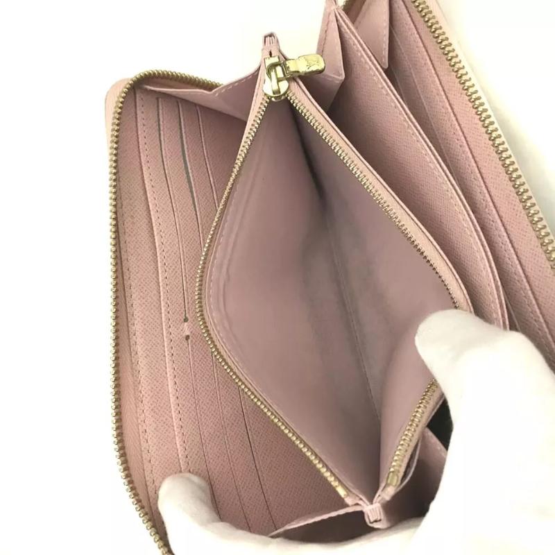 Louis Vuitton Damier Azur Zippy Wallet GI4178 Rose Ballerine
