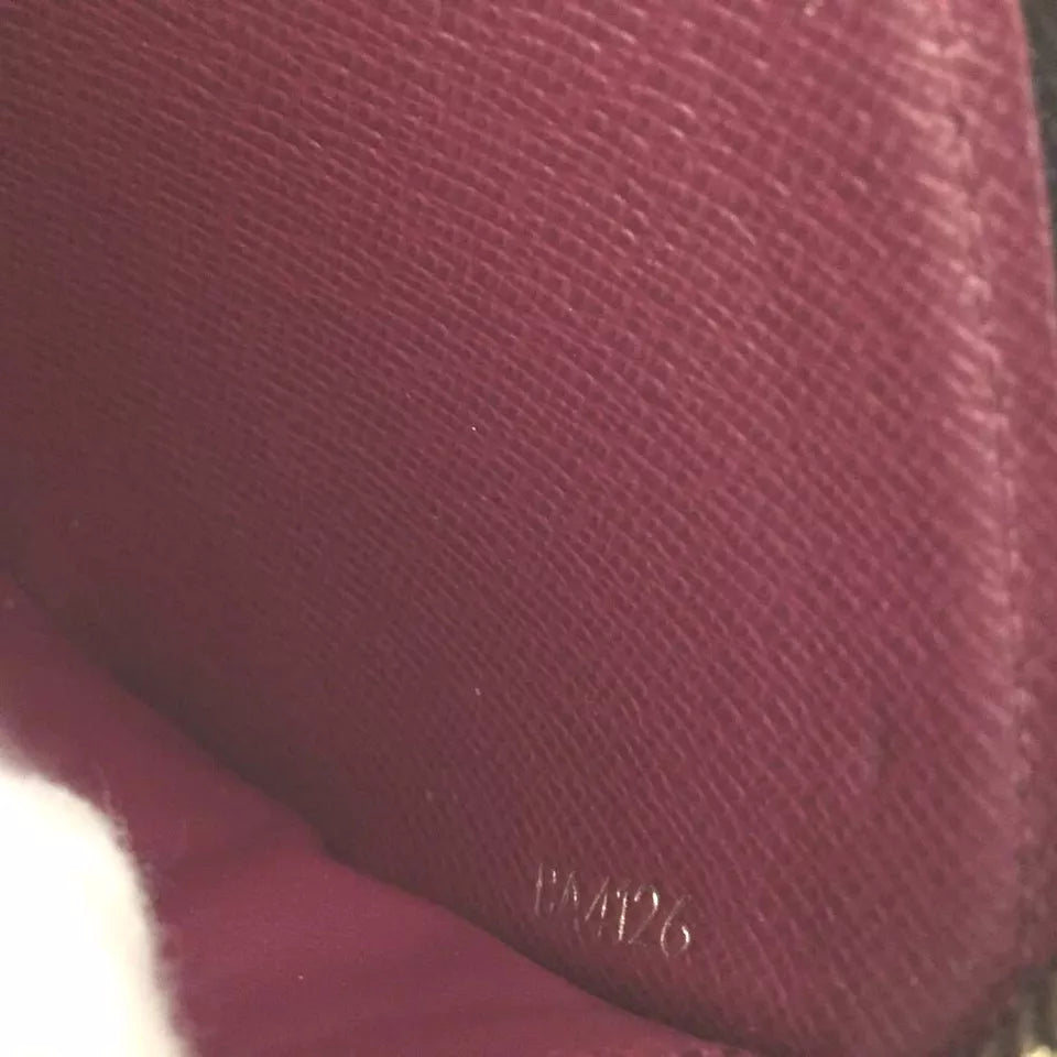 Louis Vuitton Monogram Zippy Wallet Fuchsia CA4126