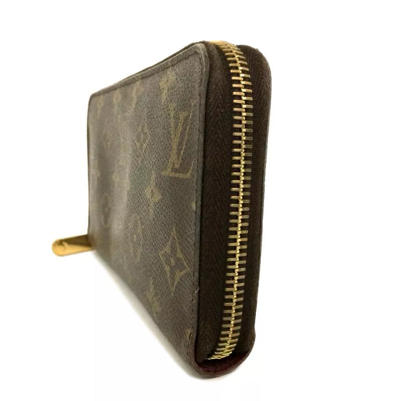 Louis Vuitton Monogram Zippy Wallet Fuchsia CA4157