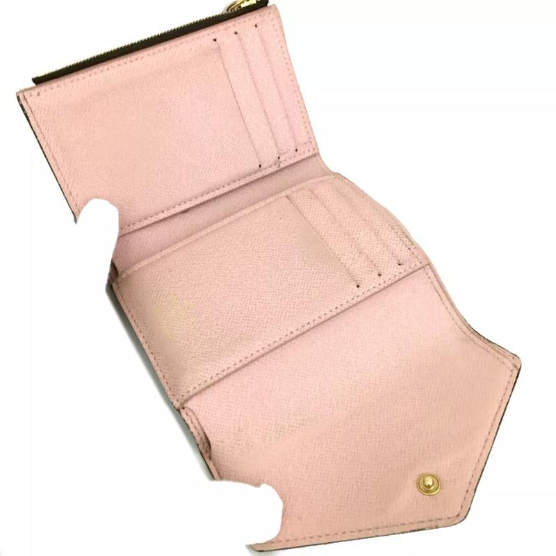 Louis Vuitton Monogram Victorine Wallet Rose Ballerine MI3197