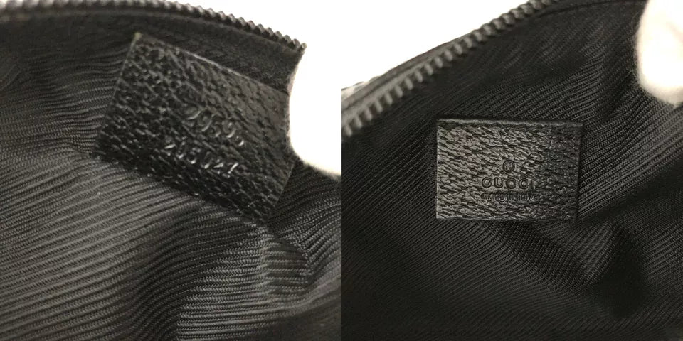 Gucci Monogram Small Cosmetic Case Black