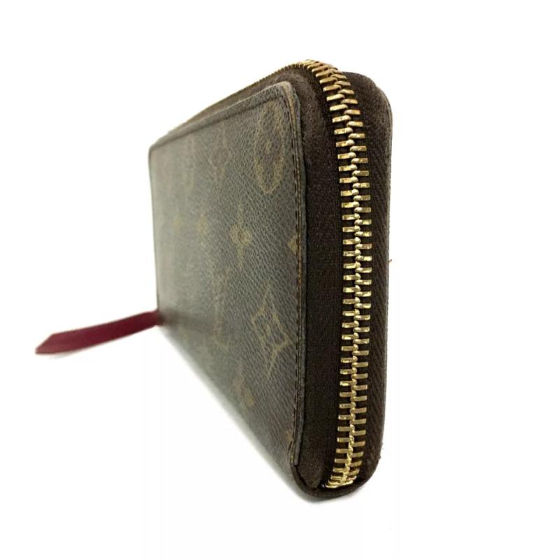 Louis Vuitton Monogram Clemence Wallet Fuchsia CA2107