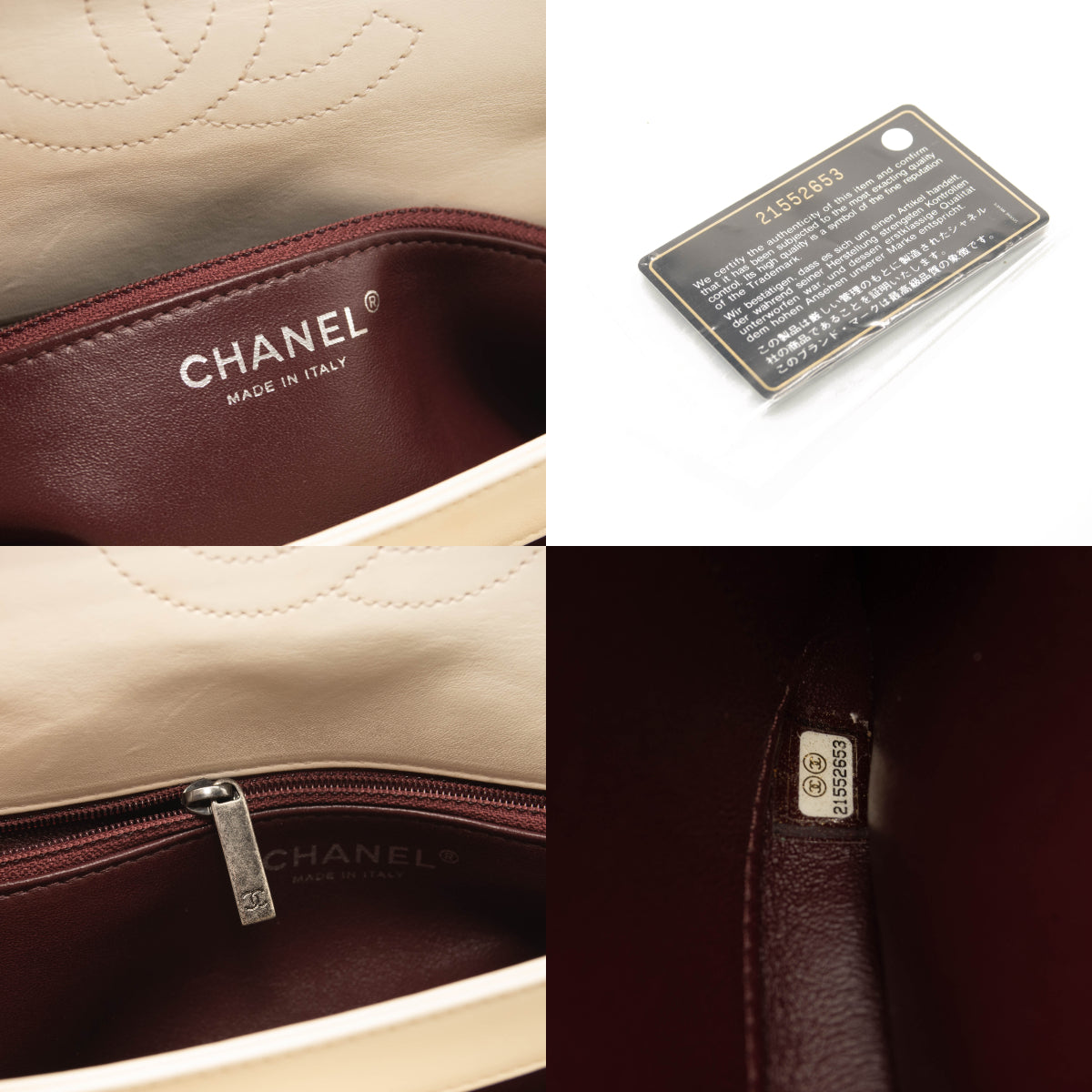 Chanel Lambskin Quilted Medium Trendy CC Flap White