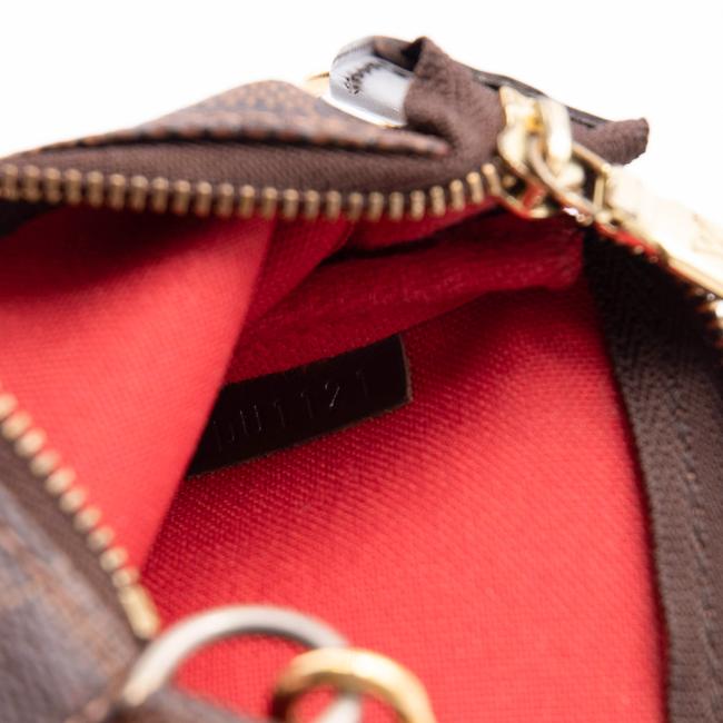 Louis Vuitton Pochette Mini Accessoires Accessories Brown Damier Ebene