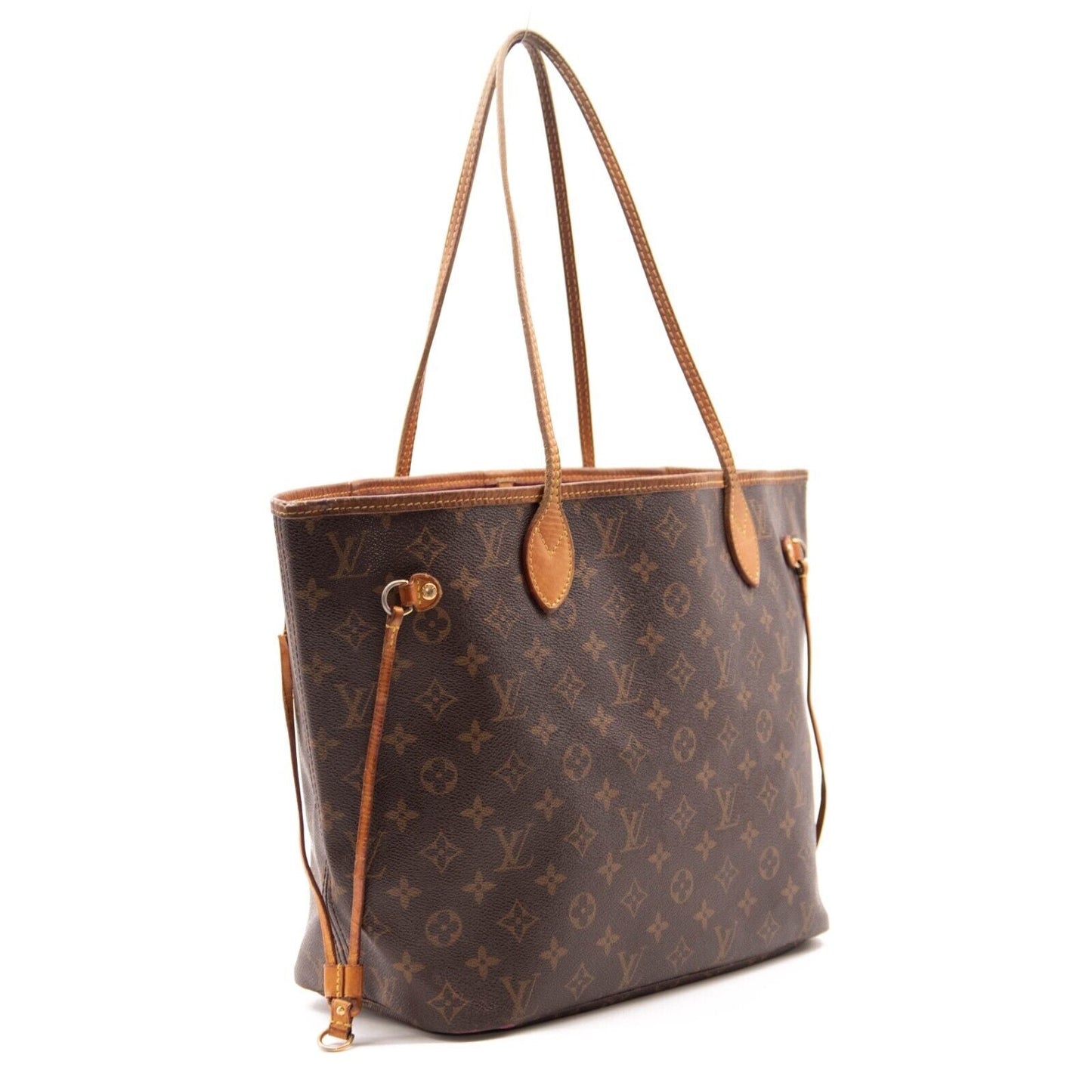 Louis Vuitton Neverfull Neo Mm Pivoine Brown Monogram Canvas Tote