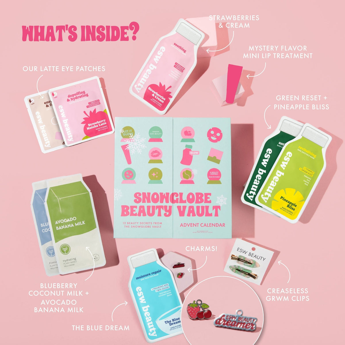 Snow Globe Beauty Vault 12 Day Advent Calendar