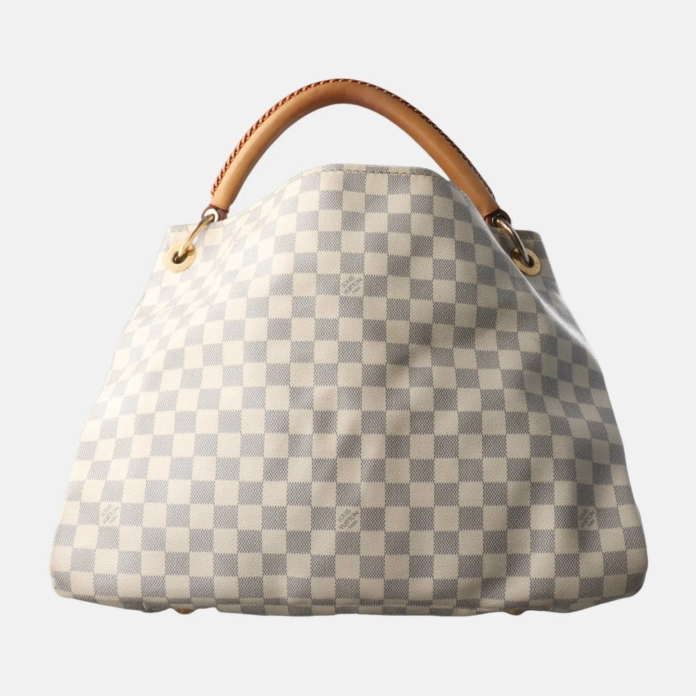 Used Louis Vuitton Damier Azur Artsy MM Hobo