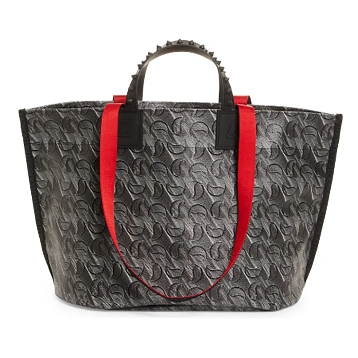 NEW Christian Louboutin Loutote Monogram Tote Black