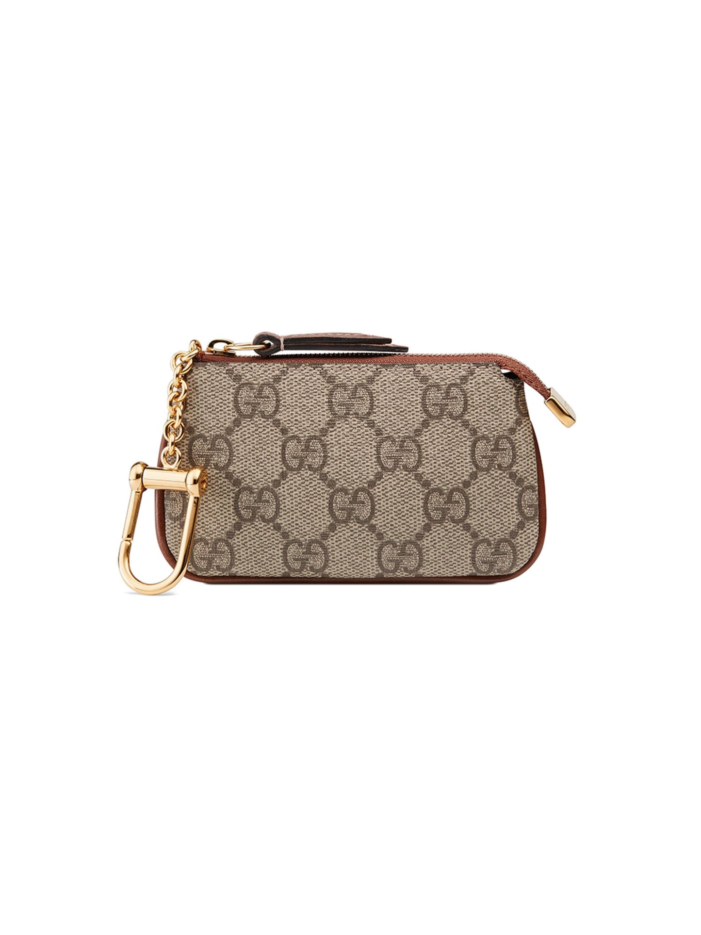 Gucci  GG Supreme Monogram Key Case Brown