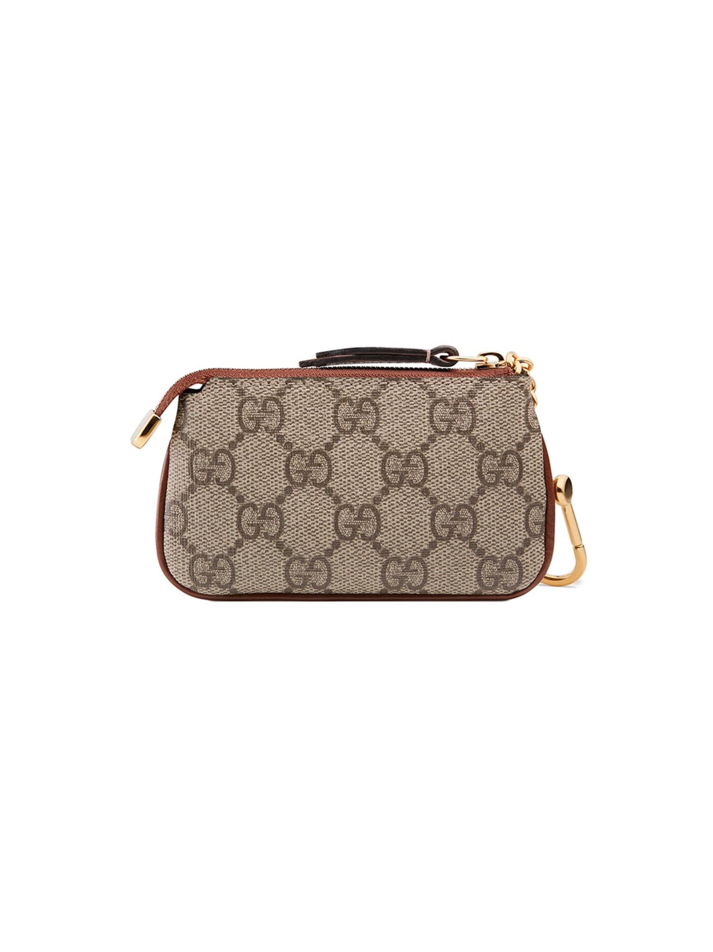 Gucci  GG Supreme Monogram Key Case Brown