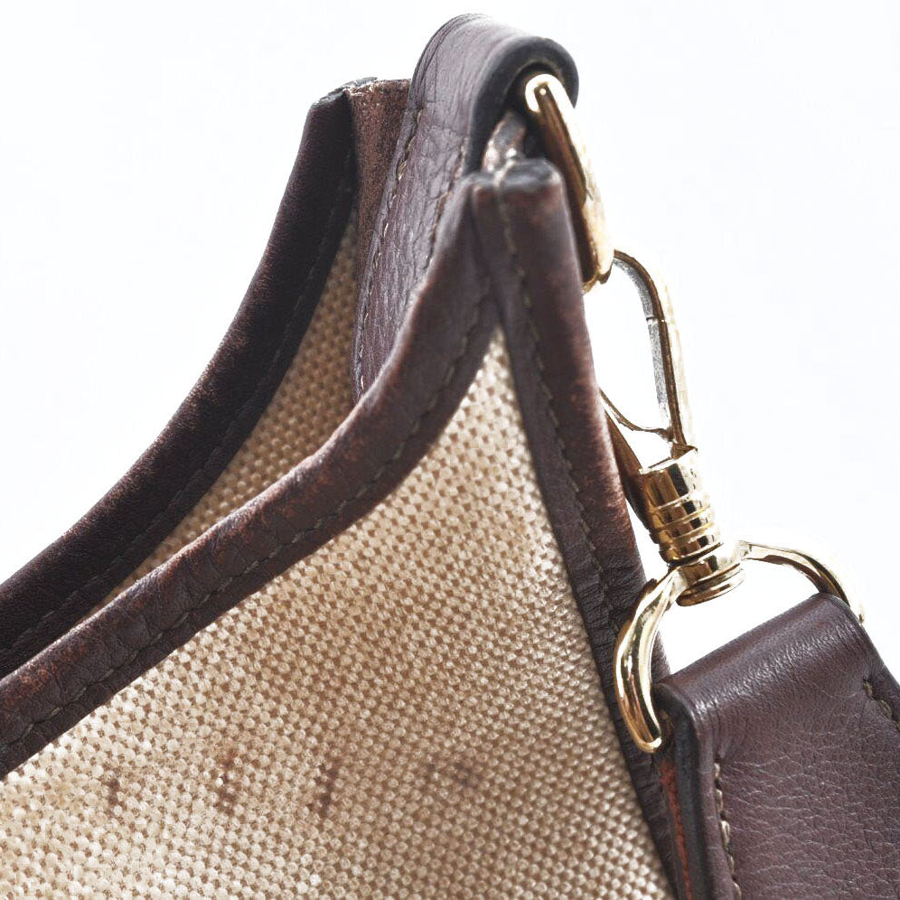 HERMES Taurillon Clemence Amazone Evelyne TPM in Dark Brown