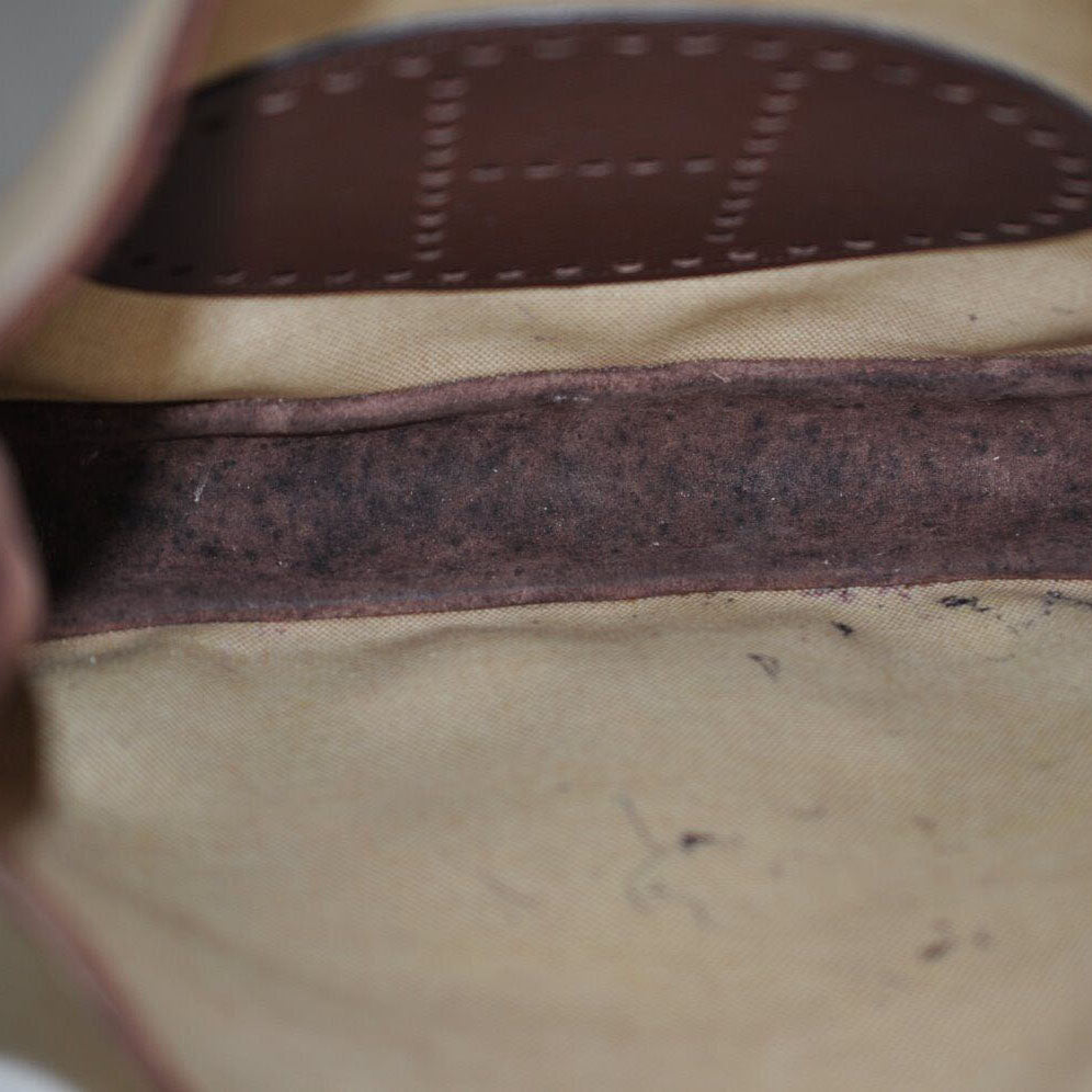 HERMES Taurillon Clemence Amazone Evelyne TPM in Dark Brown