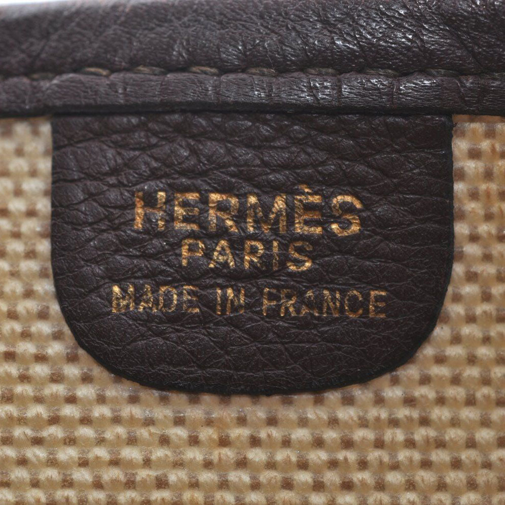 HERMES Taurillon Clemence Amazone Evelyne TPM in Dark Brown