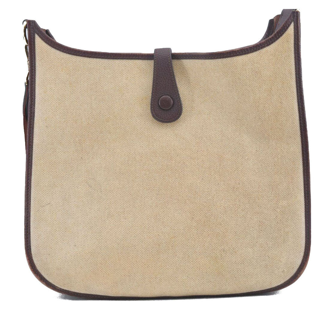 HERMES Taurillon Clemence Amazone Evelyne TPM in Dark Brown