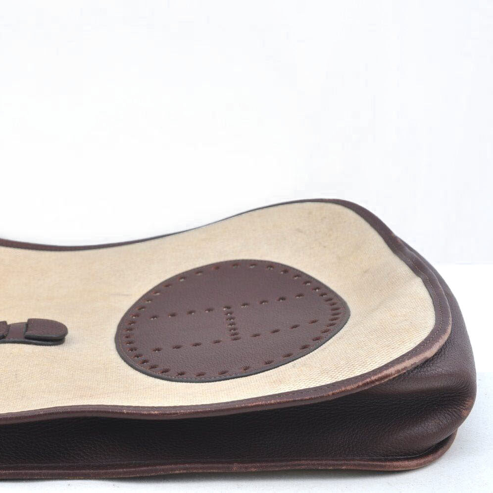 HERMES Taurillon Clemence Amazone Evelyne TPM in Dark Brown