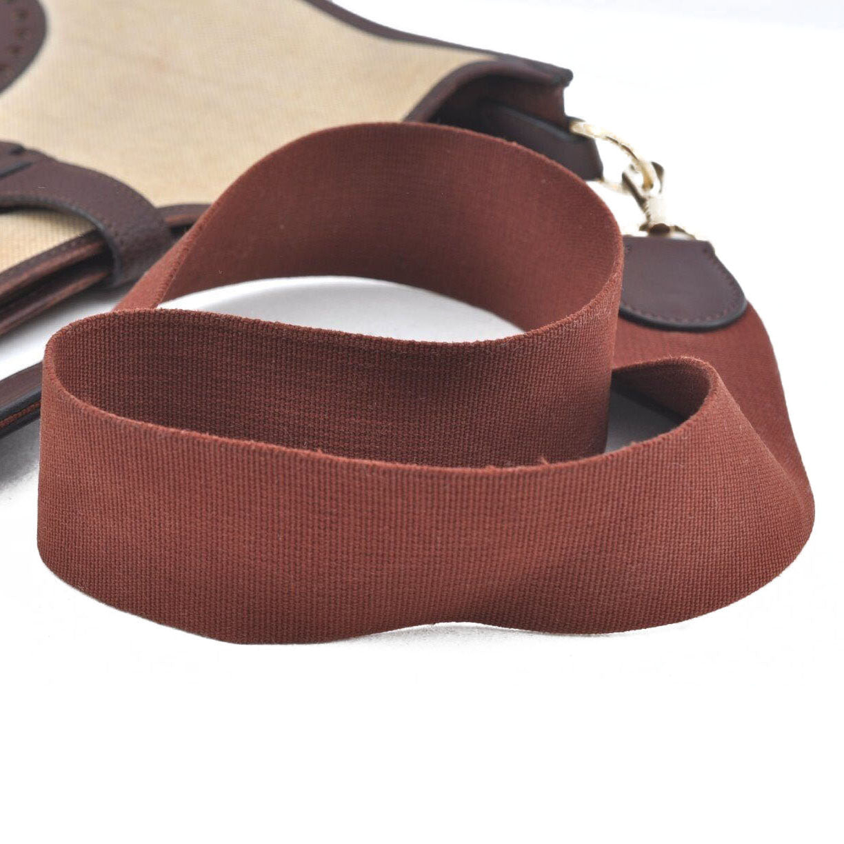 HERMES Taurillon Clemence Amazone Evelyne TPM in Dark Brown