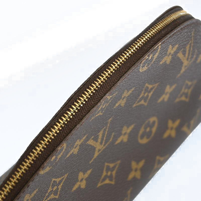 Louis Vuitton  Monogram Trousse Demi Ronde