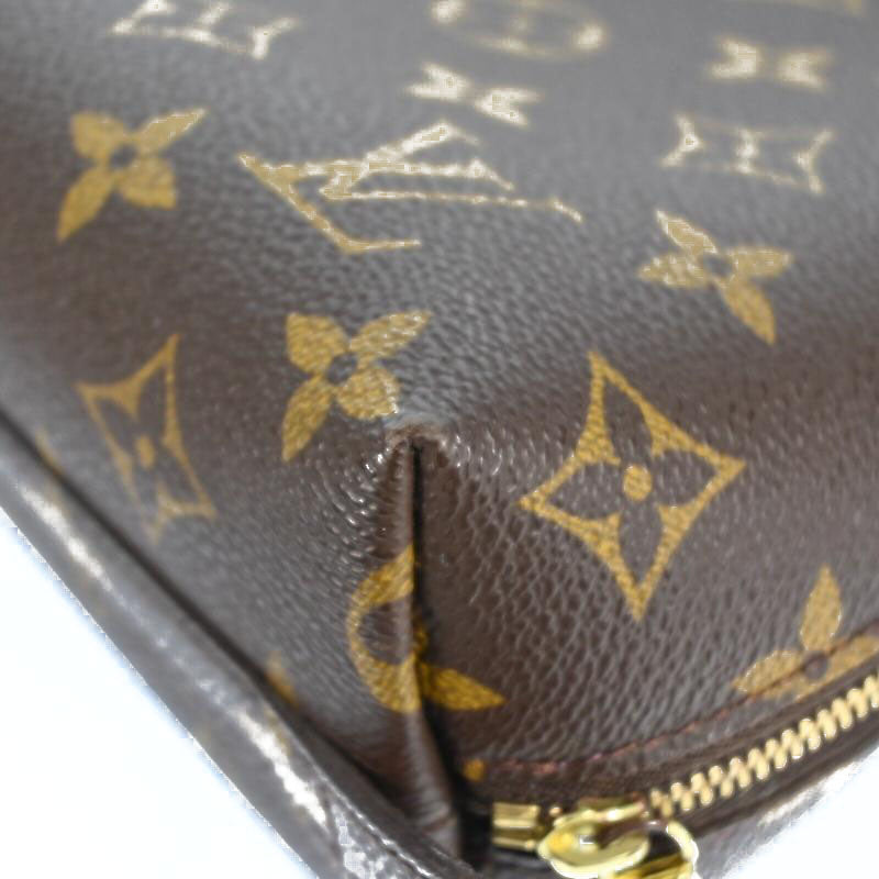 Louis Vuitton  Monogram Trousse Demi Ronde