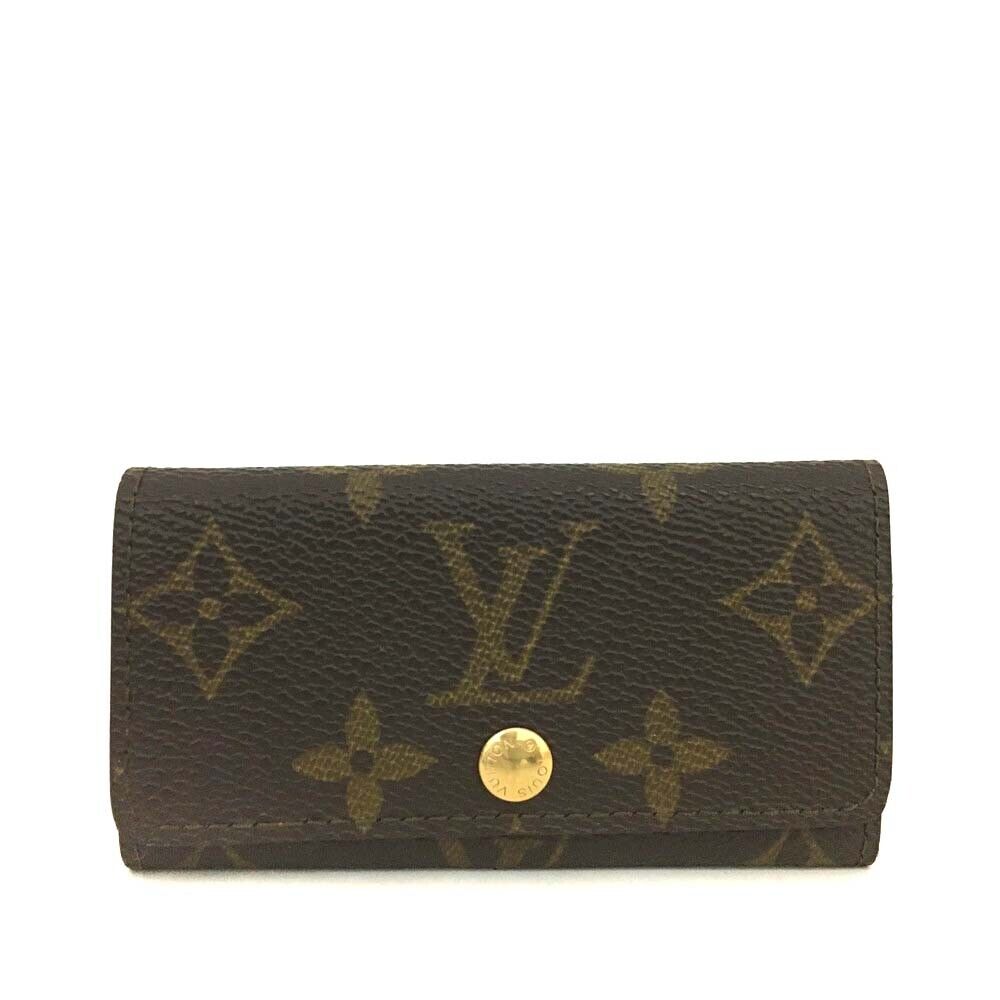 LOUIS VUITTON Monogram 4 Key Multicles Holder