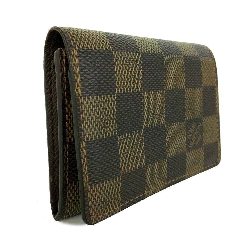 LOUIS VUITTON Damier Ebene Enveloppe Carte De Visite
