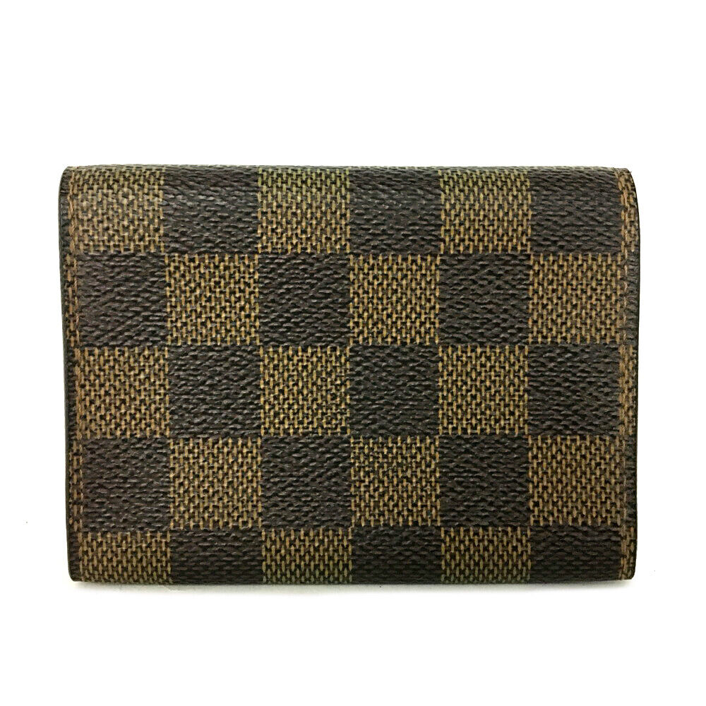 LOUIS VUITTON Damier Ebene Enveloppe Carte De Visite