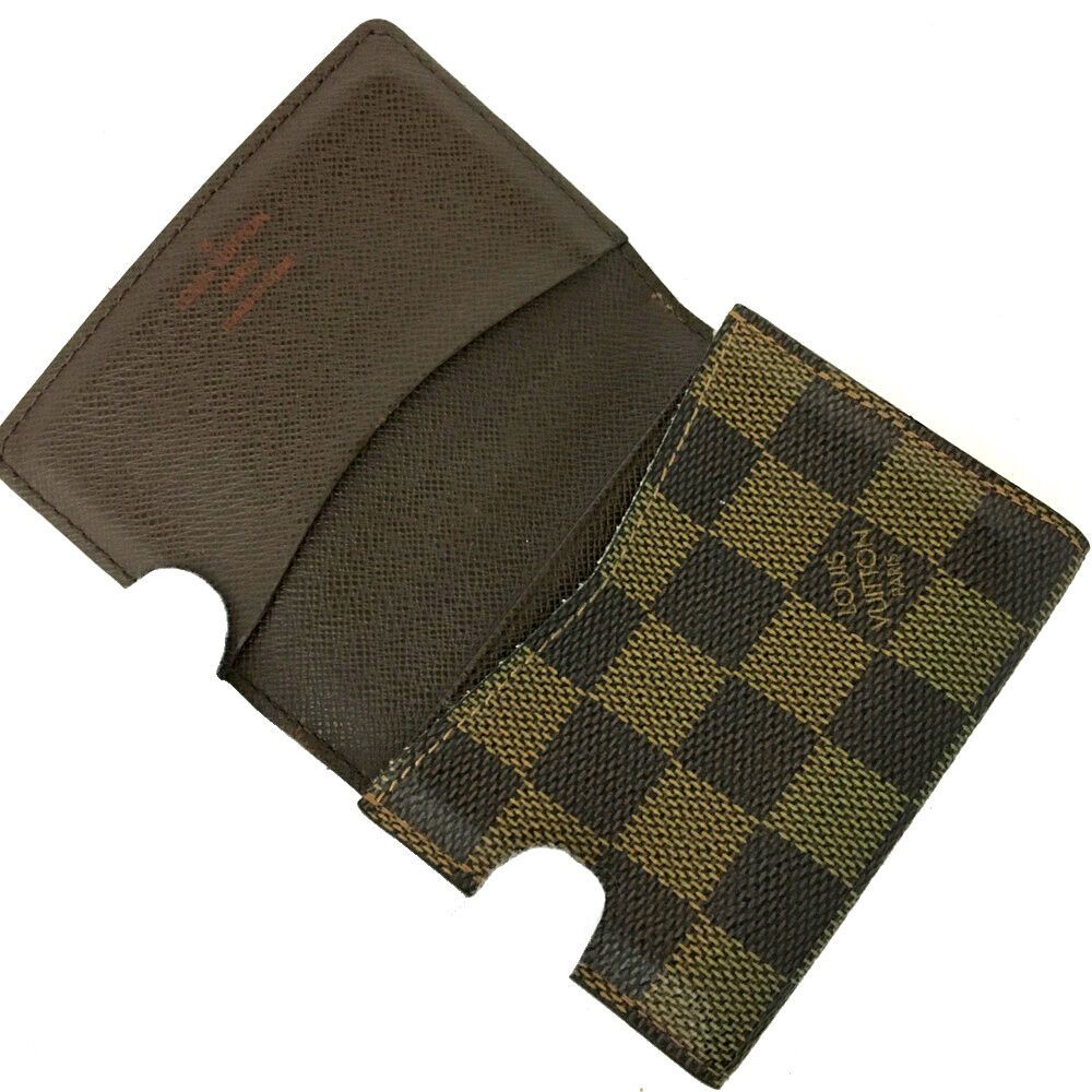 LOUIS VUITTON Damier Ebene Enveloppe Carte De Visite