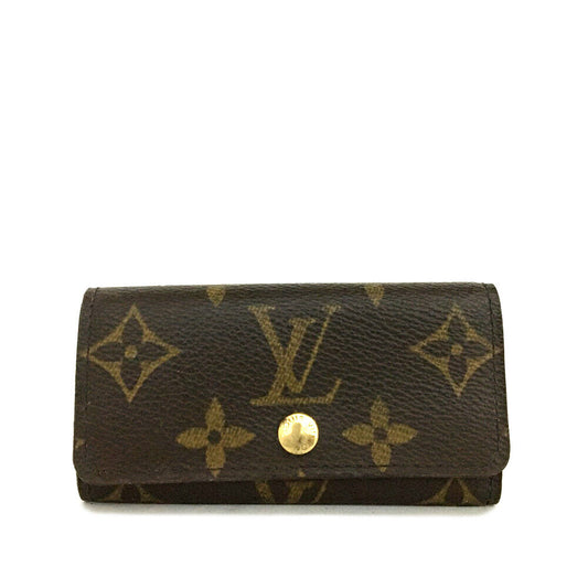 Louis Vuitton Monogram Multicles 4 Ring Key Case