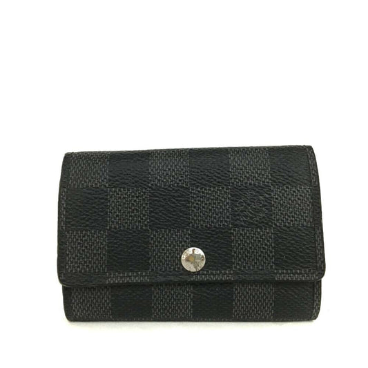 LOUIS VUITTON Damier Graphite Multicles 6 Key Holder